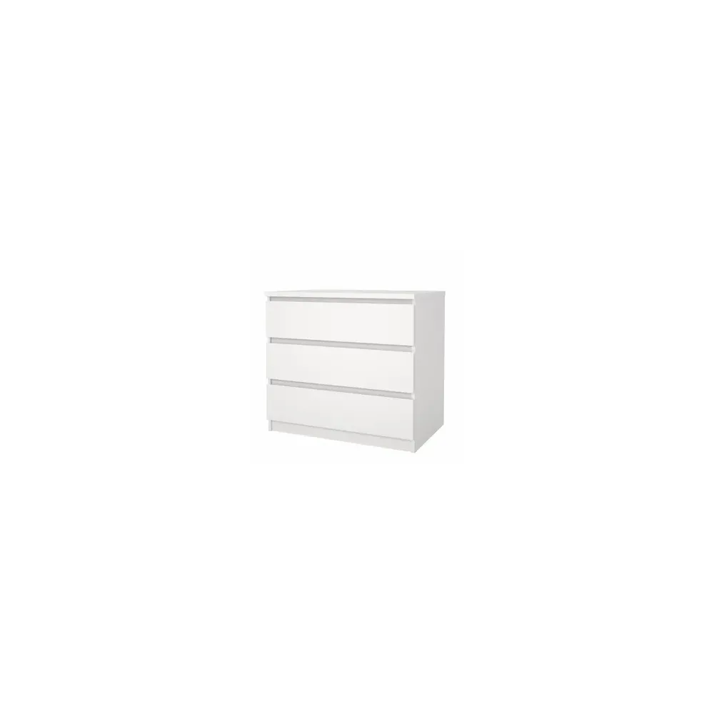 KIT CASSETTIERA NAIA 3 CASS 77X50X70CM BIANCO