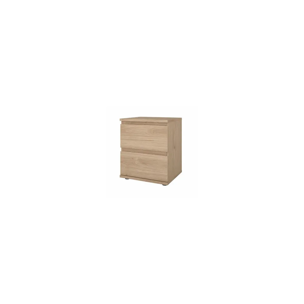 KIT COMODINO NOVA 2 CASS 40X34X48,2CM ROVERE