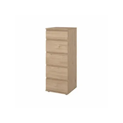 KIT CASSETTIERA NOVA 5 CASS 40,2X40X106,6CM ROVERE