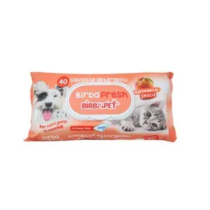 SALVIETTE PER ANIMALI PESCA 40 PZ (24,0 PZ)