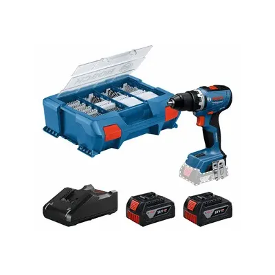 BOSCH-B TRAPANO GSR 18V-65 PROF BRUSHLESS +2 BATT