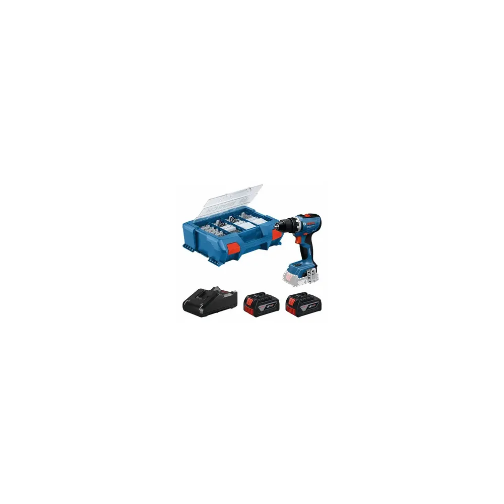 BOSCH-B TRAPANO GSR 18V-65 PROF BRUSHLESS +2 BATT