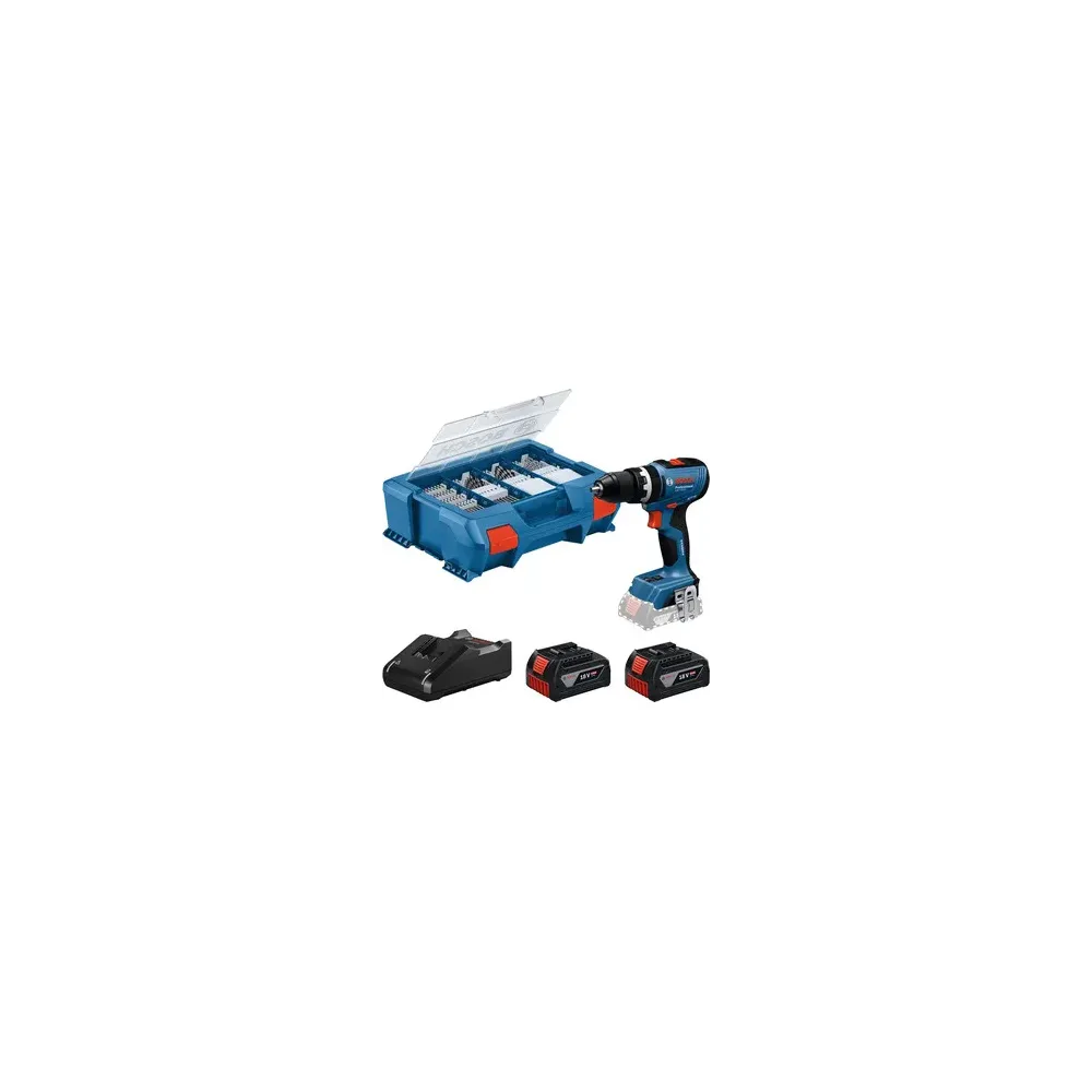 BOSCH-B TRAPANO C/PERC GSB 18V-65 BRUSHLESS+2 BATT