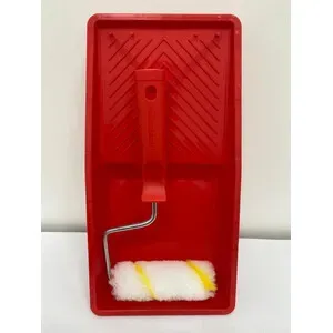 KIT VASCHETTA + RULLINO BIA/GIAL + MAN/CORTO 10CM