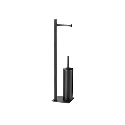 GD TRILLY PIANTANA PORTA ROTOLO/SCOPINO NERO MATT