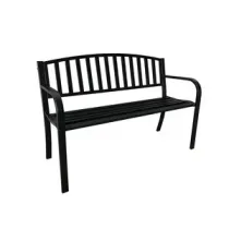 C PANCHINA NERO 119X50X77CM INCONTRO