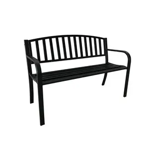 C PANCHINA NERO 119X50X77CM INCONTRO