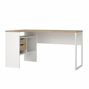 KIT SCRIVANIA FUNCTION PLUS ANG 145X81X77CM BIAN/QUER