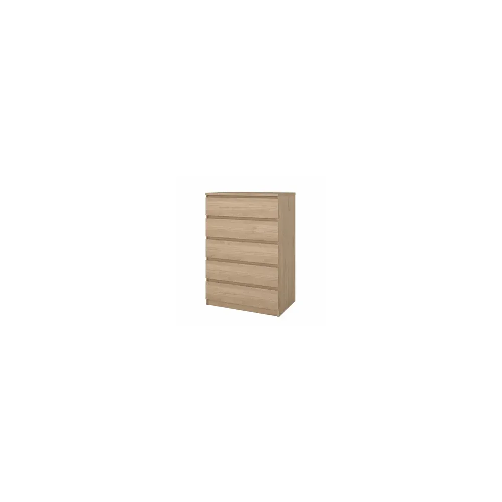 KIT CASSETTIERA NAIA 5 CASS 77X50X111CM ROVERE