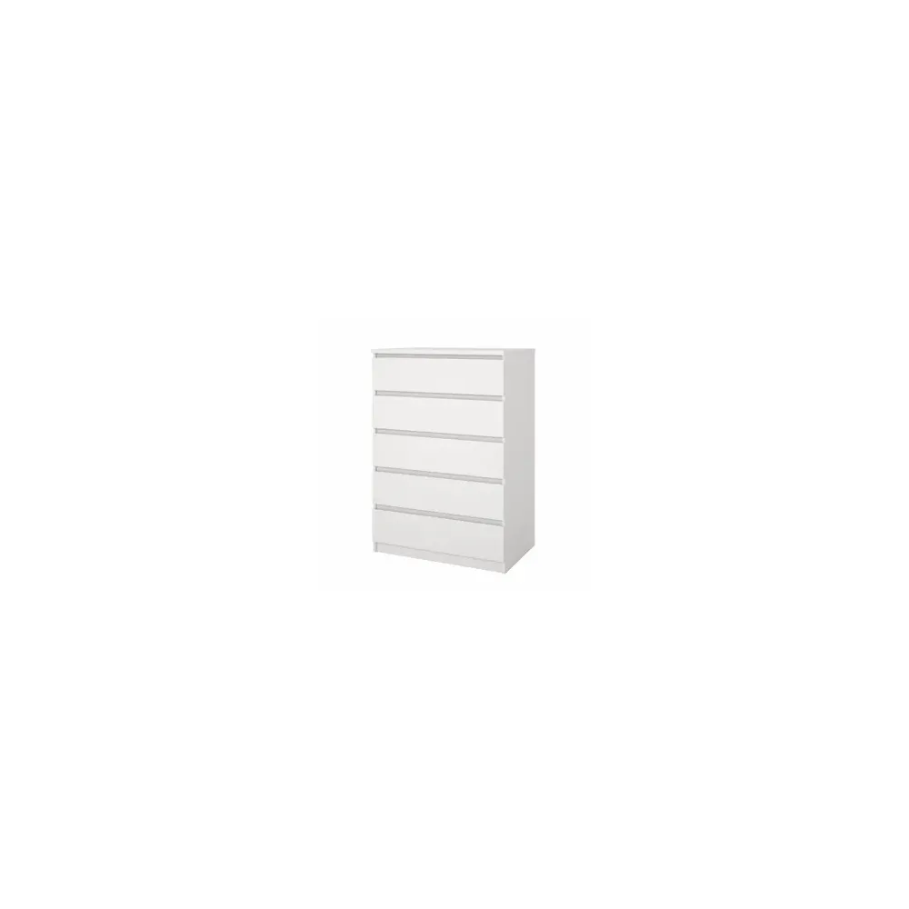 KIT CASSETTIERA NAIA 5 CASS 77X50X111CM BIANCO