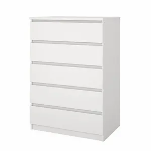 KIT CASSETTIERA NAIA 5 CASS 77X50X111CM BIANCO