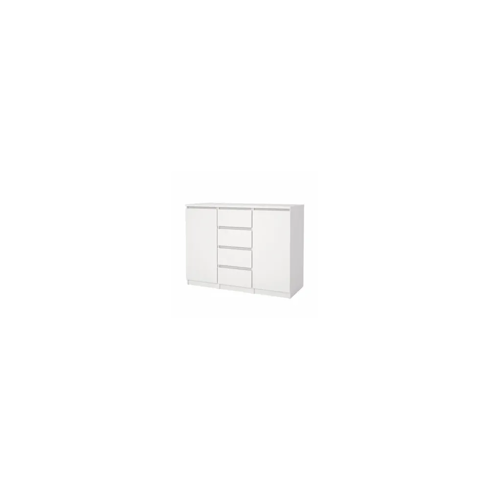 KIT MADIA 2ANTE+4CASS NAIA 121X50X91CM BIANCO