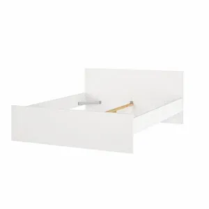 LETTO MATRIMONIALE NAIA 160X200CM BIANCO