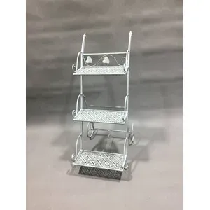 C FIORIERA C/RUO 3 RIP 54X34X78CM AZZURRO CH EPOQUE (2,0 PZ)
