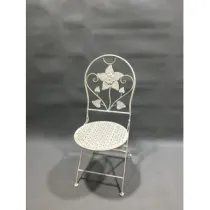 C SEDIA 40X40X94CM BIANCO ANTICO EPOQUE (2,0 PZ)