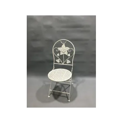 C SEDIA 40X40X94CM BIANCO ANTICO EPOQUE (2,0 PZ)
