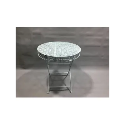C TAVOLO D 70XH74CM AZZURRO CHIARO EPOQUE
