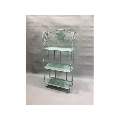 C SCAFFALE 3 RIPIANI 60X28X127CM VERDE SALVIA EPOQUE (2,0 PZ)