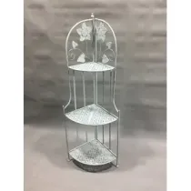 C ANGOLIERA 3 RIPIANI 49X33X126CM AZZURRO CH EPOQUE (2,0 PZ)