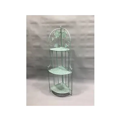 C ANGOLIERA 3 RIPIANI 49X33X126CM VERDE SALVIA EPOQUE (2,0 PZ)