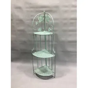 C ANGOLIERA 3 RIPIANI 49X33X126CM VERDE SALVIA EPOQUE (2,0 PZ)