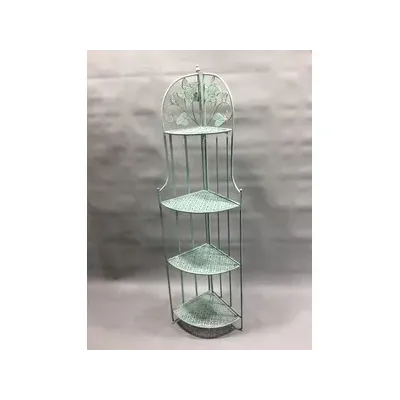 C ANGOLIERA 4 RIPIANI 49X33X156CM VERDE SAL EPOQUE (2,0 PZ)