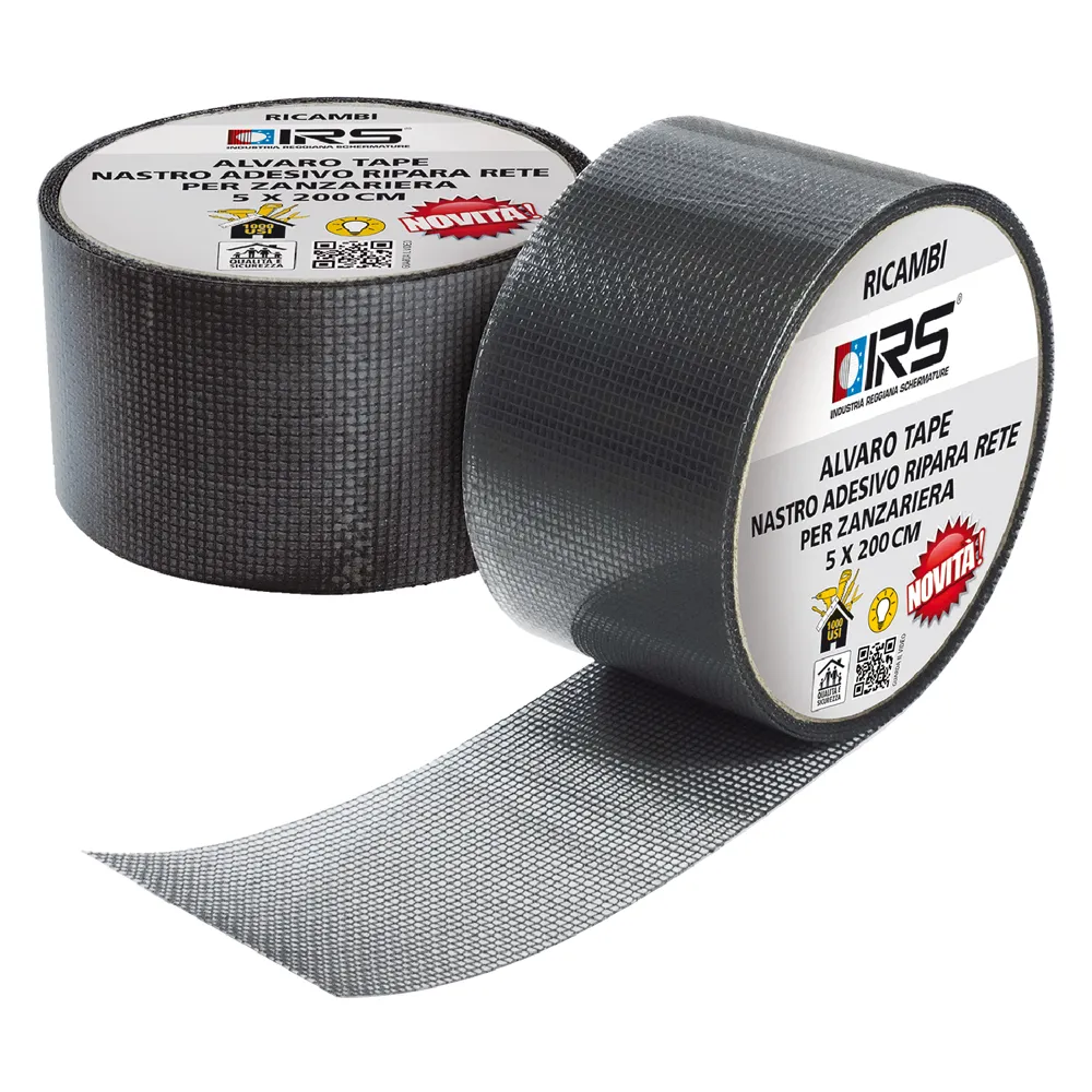 NASTRO RIPARA RETE PER ZANZARIERE cm 5 x 2 mt