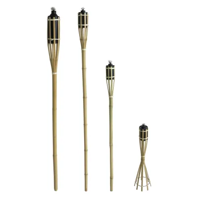 TORCIA IN BAMBU' h. cm 90 - serbatoio lt 0