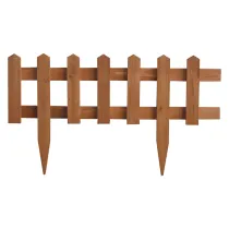 STECCATO IN LEGNO PER AIUOLE cm. 60 x 1 x h.35