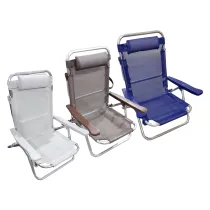 SPIAGGINA CON BRACCIOLI 'VIESTE' telo colore bianco