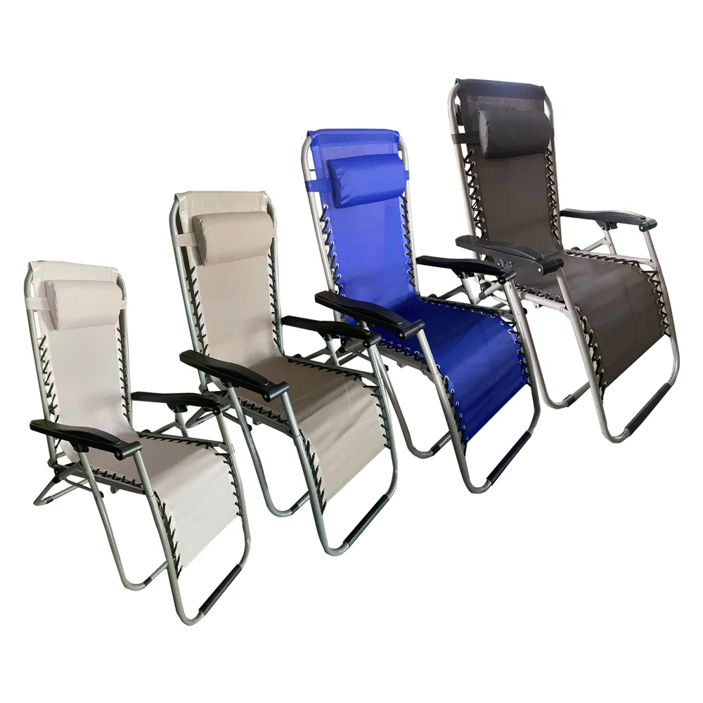 SEDIA A SDRAIO CON POGGIATESTA 'PROCIDA' tessuto colore grigio antracite