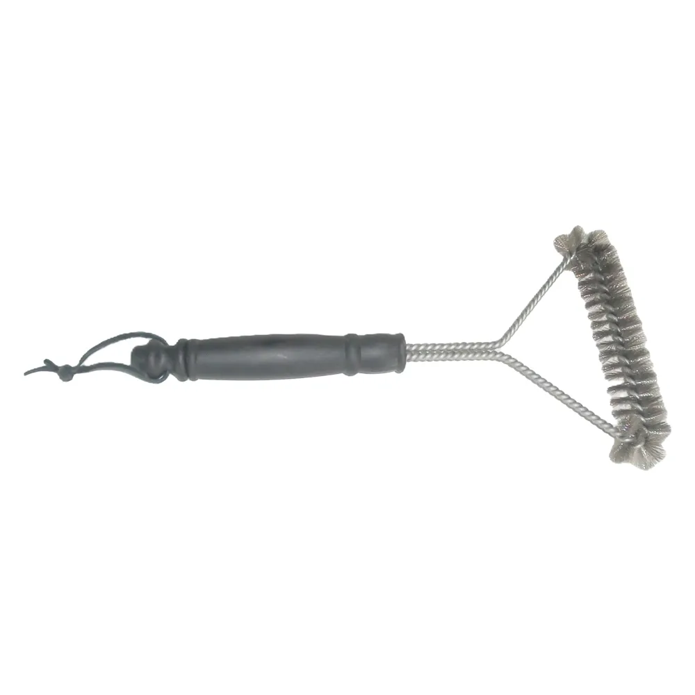 SPAZZOLA TRIANGOLARE PER BARBECUE cm. 32