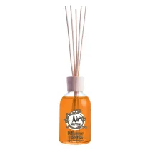 DIFFUSORE DI ESSENZA CON BACCHETTE  ml 100 - vaniglia e orchidea