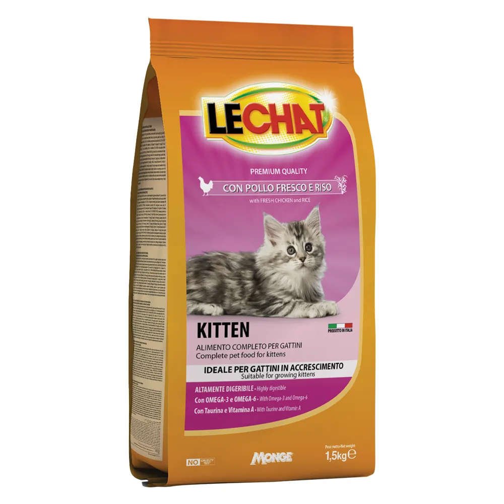 CROCCANTINI PER GATTI 'LE CHAT JUNIOR KITTEN' kg 1