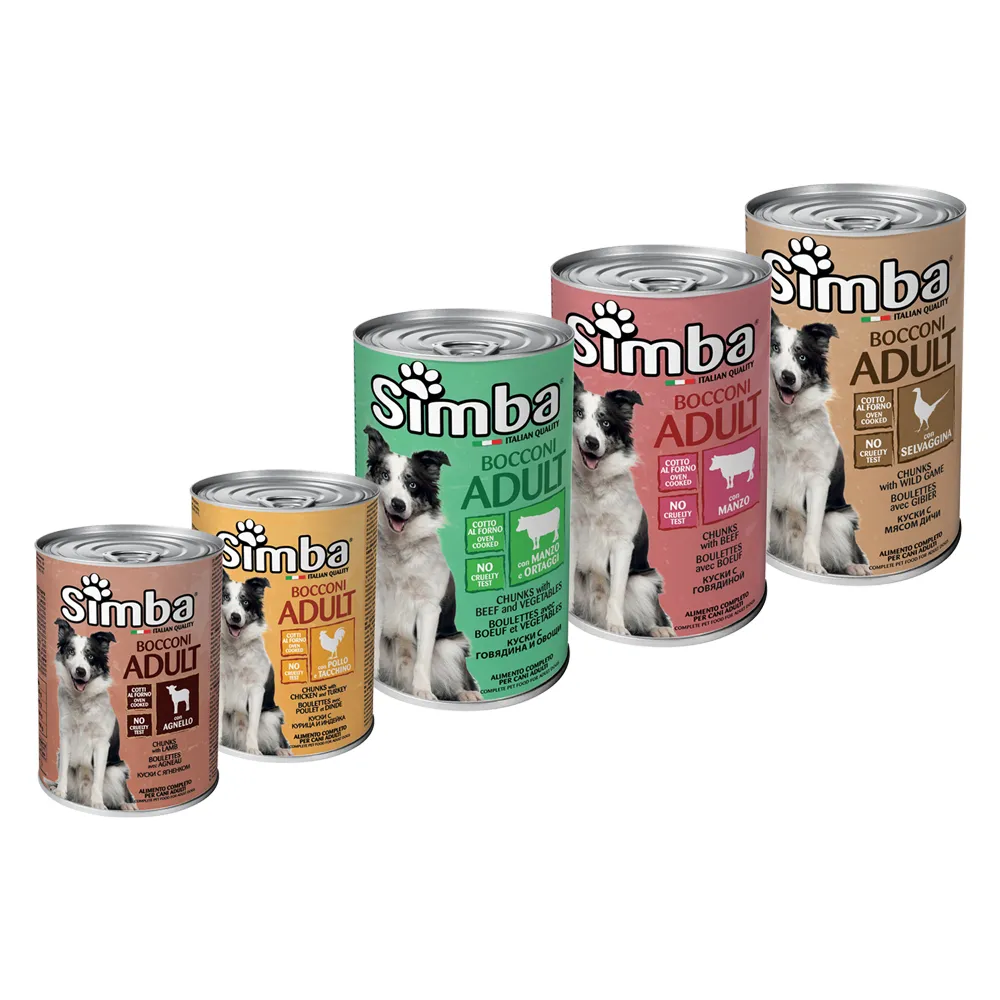 BOCCONI PER CANI 'SIMBA' selvaggina - gr 1230