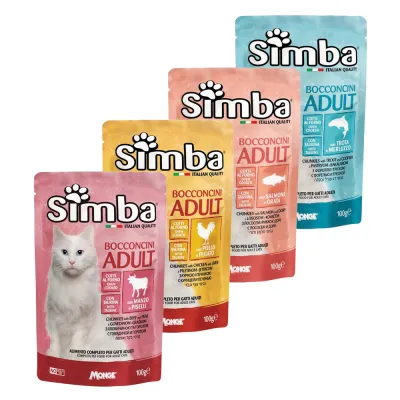 BOCCONCINI PER GATTI 'ADULT' trota e merluzzo - gr 100