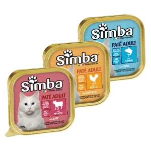 PATE' PER GATTI 'SIMBA' pollo - gr 100