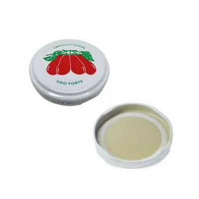 TAPPO P/BARATTOLO D 82 MM CF 100 PZ POMODORO