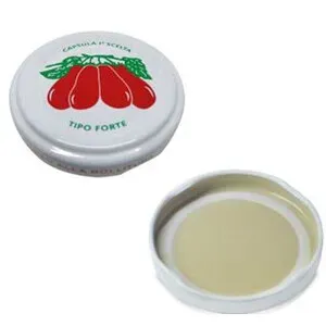 TAPPO P/BARATTOLO D 82 MM CF 100 PZ POMODORO