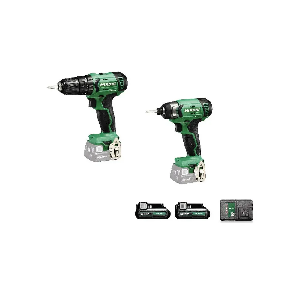 HIKOKI KIT TRAPANO+AVVITATORE IMP KC12HKDA2 12V