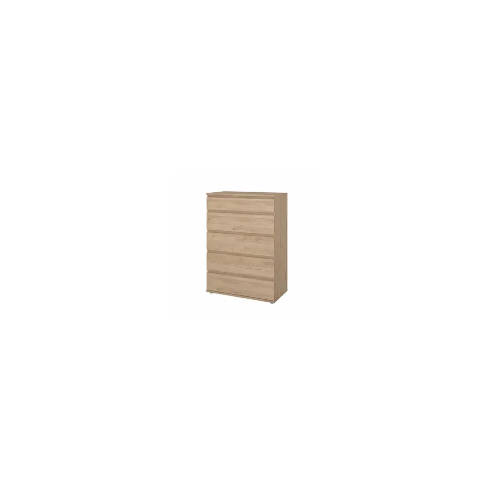 KIT CASSETTIERA NOVA 5 CASS 76,8X40X106,6CM ROVERE