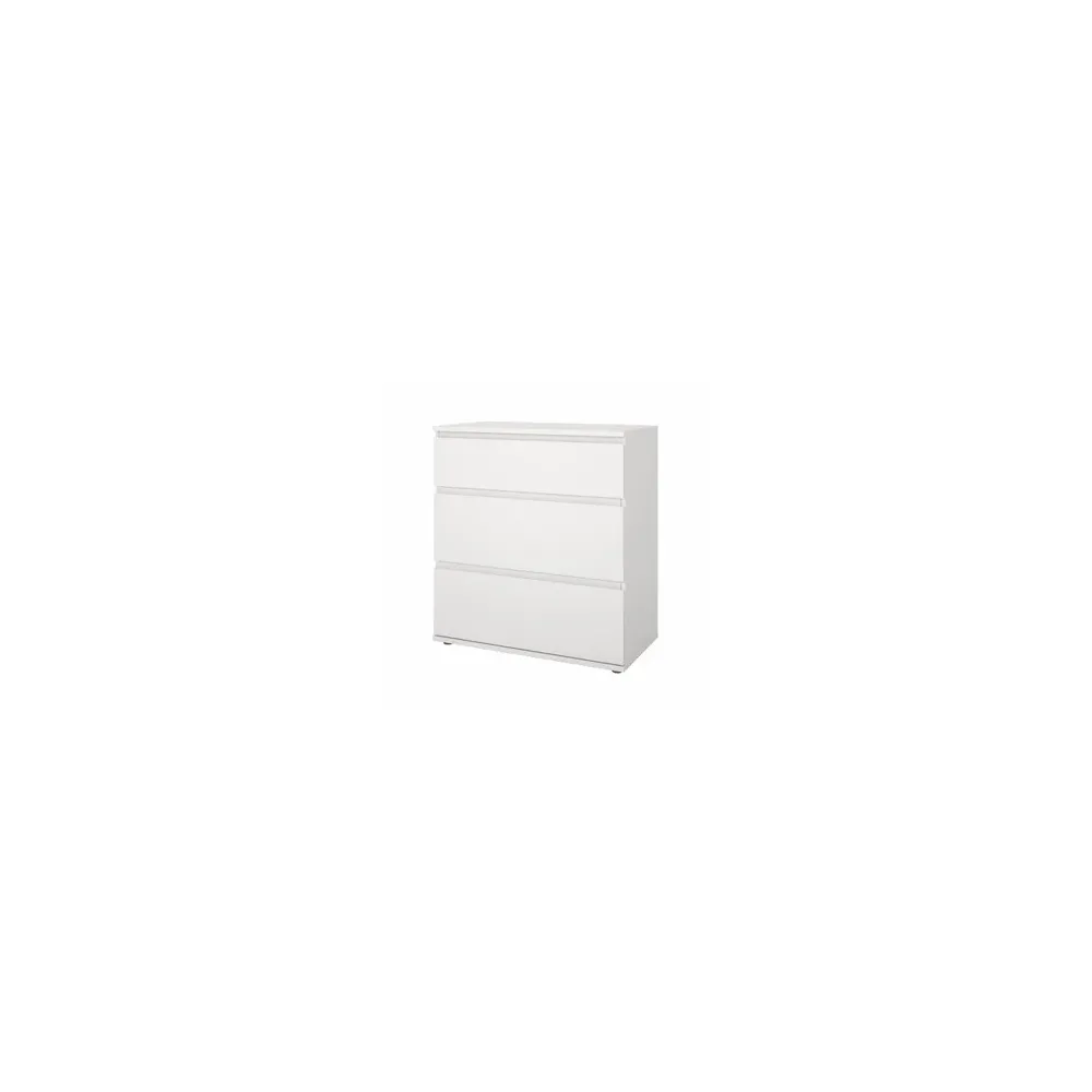 KIT CASSETTIERA NOVA 3 CASS 76,8X40X83,7CM BIANCO