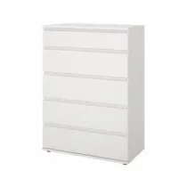 KIT CASSETTIERA NOVA 5 CASS 76,8X40X106,6CM BIANCO