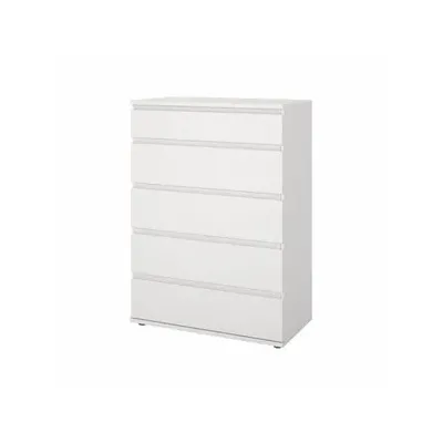 KIT CASSETTIERA NOVA 5 CASS 76,8X40X106,6CM BIANCO