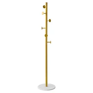 APPENDIABITI JERRY METALLO ORO DIM 37X37X173CM