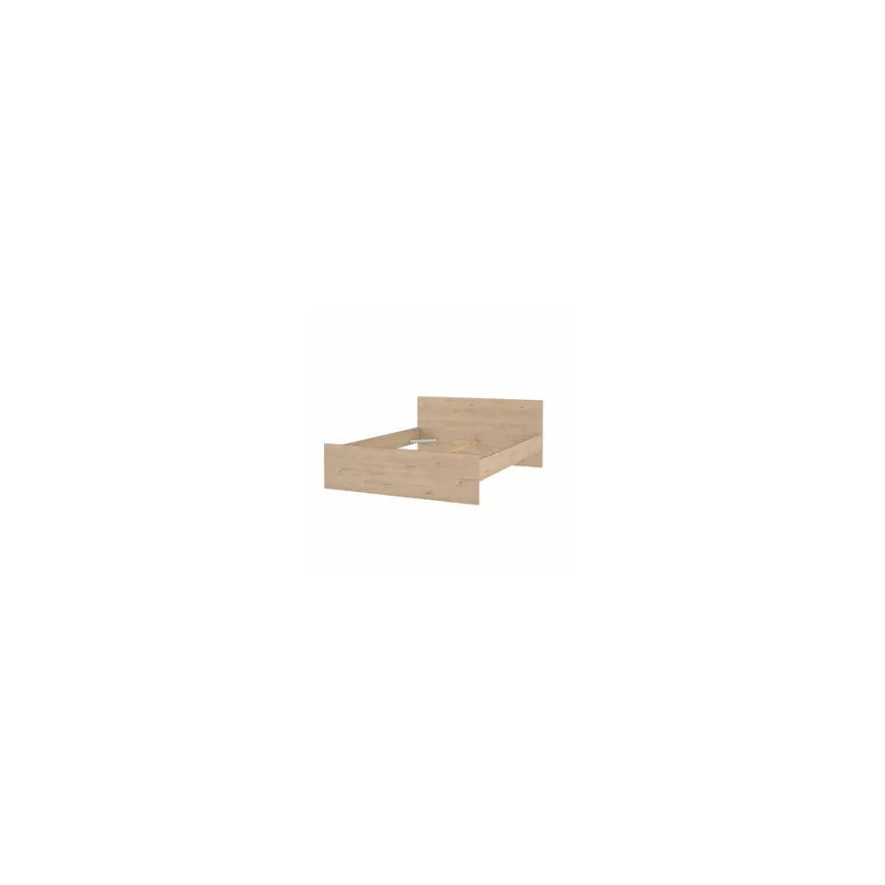 LETTO MATRIMONIALE NAIA 160X200CM ROVERE