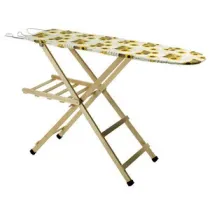 ASSE DA STIRO IN LEGNO C/PORTA BIANCHERIA