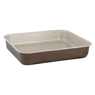 TEGLIA QUADRA PER PIZZA 'RUSTIC LINE' cm. 35 x 35 - h.4