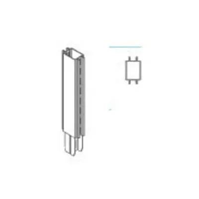 ZAF PROLUNGA P/PIANTANA GONDOLA 9XH47CM PANNA