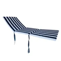 CUSCINO GARDEN LETTINO 195X60CM RIGA BLU